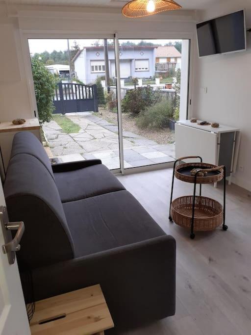 Studio Canape Convertible 2 Pers Avec Jardin Et Parking Clos Merlimont Bagian luar foto